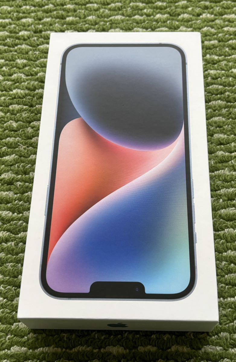 Apple iPhone 14 Plus 128GB ブルー 保証付 バッテリー容量 100% SIM