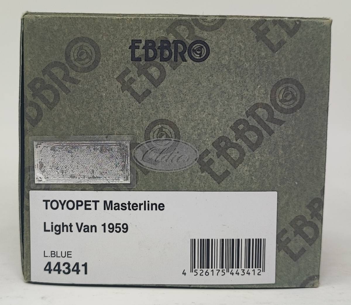 ★EBBRO 1/43 TOYOPET MASTERLINE LIGHT VAN 1959 BLUE 44341 OLDIES エブロ トヨペット マスターライン★_画像5