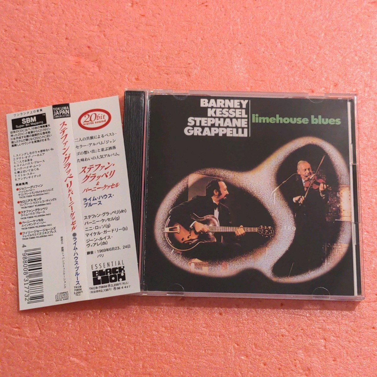 美品 CD 国内盤 ステファン グラッペリ ＆ バーニー ケッセル ライム ハウス ブルース BARNEY KESSEK STEPHANE GRAPPELLI LIMEHOUSE BLUES_画像1