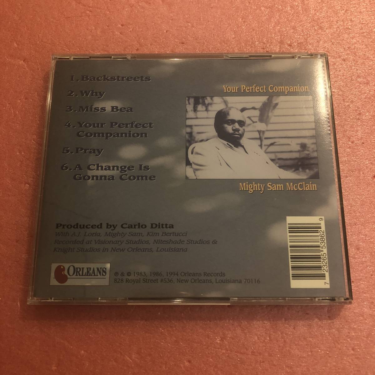 CD Mighty Sam McClain Your Perfect Companion マイティ サム マックレイン_画像3