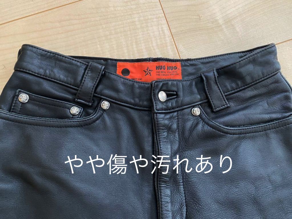 クリームソーダ レザーパンツ 革パンツ HUG