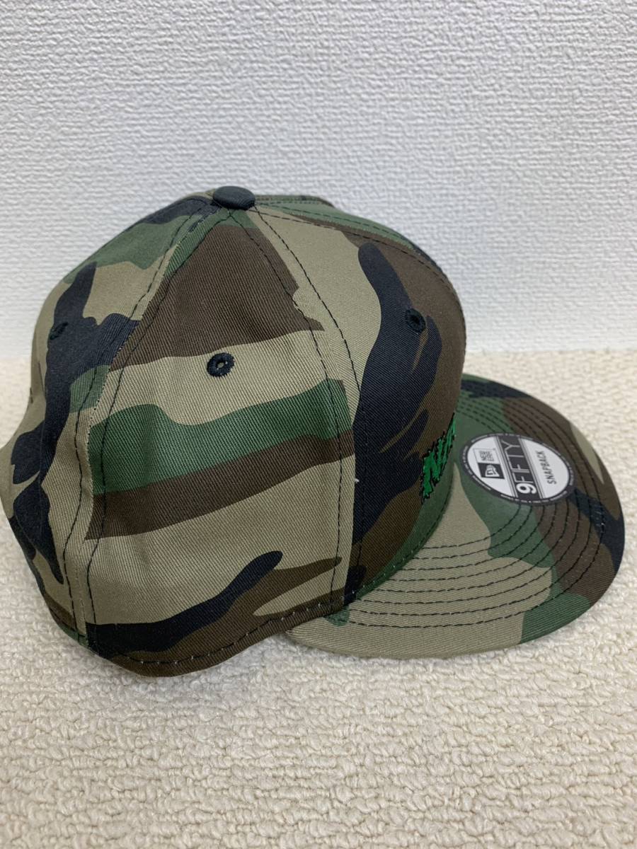 NEW ERA ニューエラ　 9 FIFTY　SNAPBACK　キャップ　ミリタリー柄　迷彩柄　RN11493　CA40289　未使用品_画像4