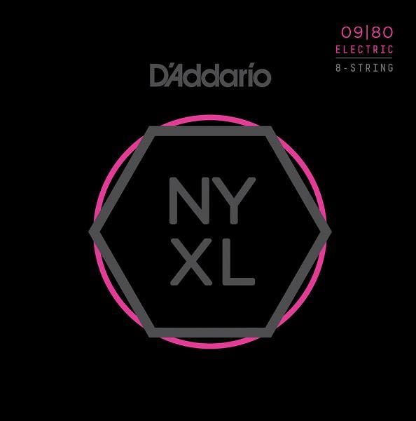 ★D’Addario NYXL0980 8弦ギター用 S.Light 10SET★新品/メール便