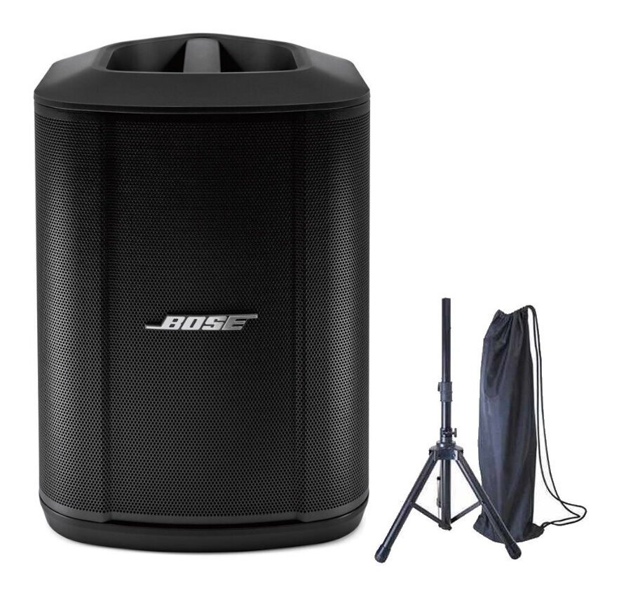 ★BOSE S1 PRO+/汎用スピーカースタンド付 3チャンネル ミキサー/Bluetooth 搭載 ワイヤレス 小型 PA スピーカー★新品送料込_画像1