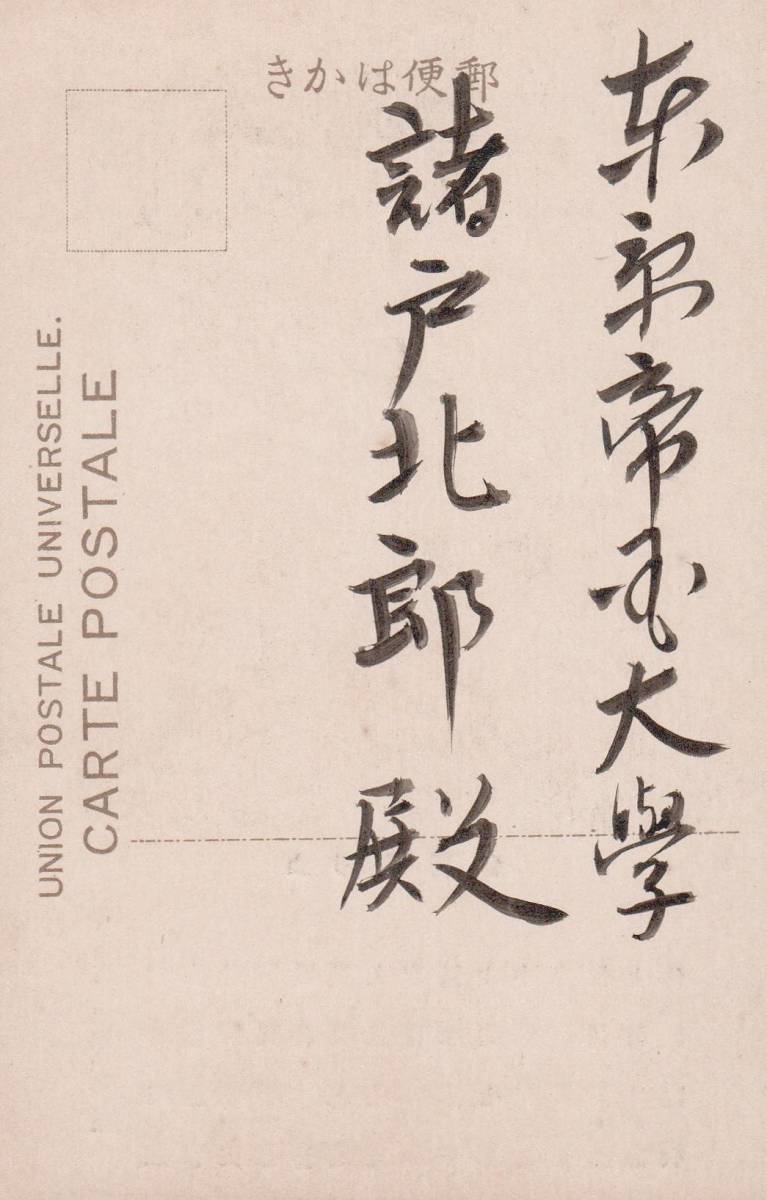 ●戦前絵葉書●山形県庁林務課 山形県庁舎 大正5年 年賀状●古写真 郷土資料 観光 明治 大正 昭和_画像2