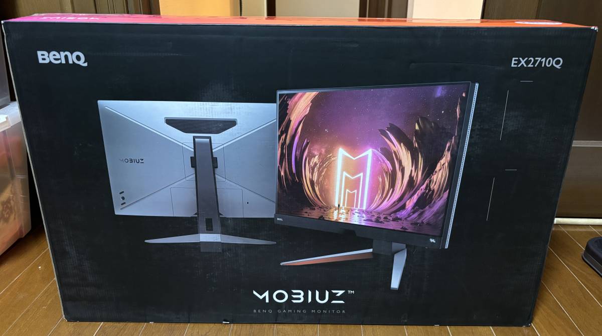 通販 MOBIUZ BenQ EX2710Q treVoloスピーカー) 95%カバー/ P3 HDR400