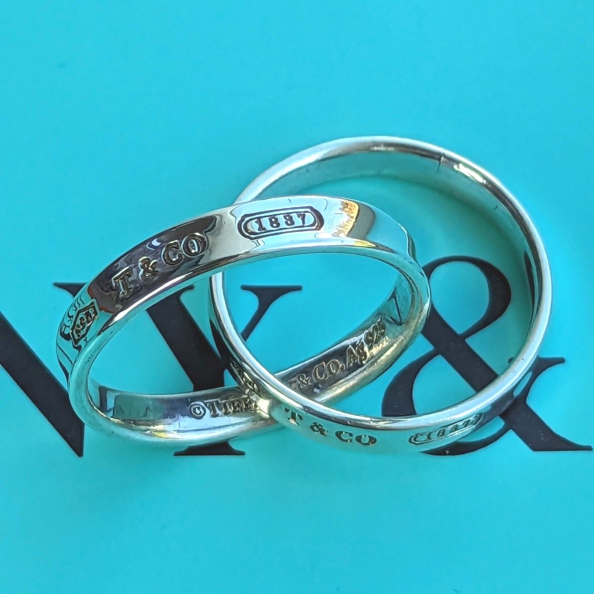TIFFANY ティファニー インターロッキング サークル リング Ag925