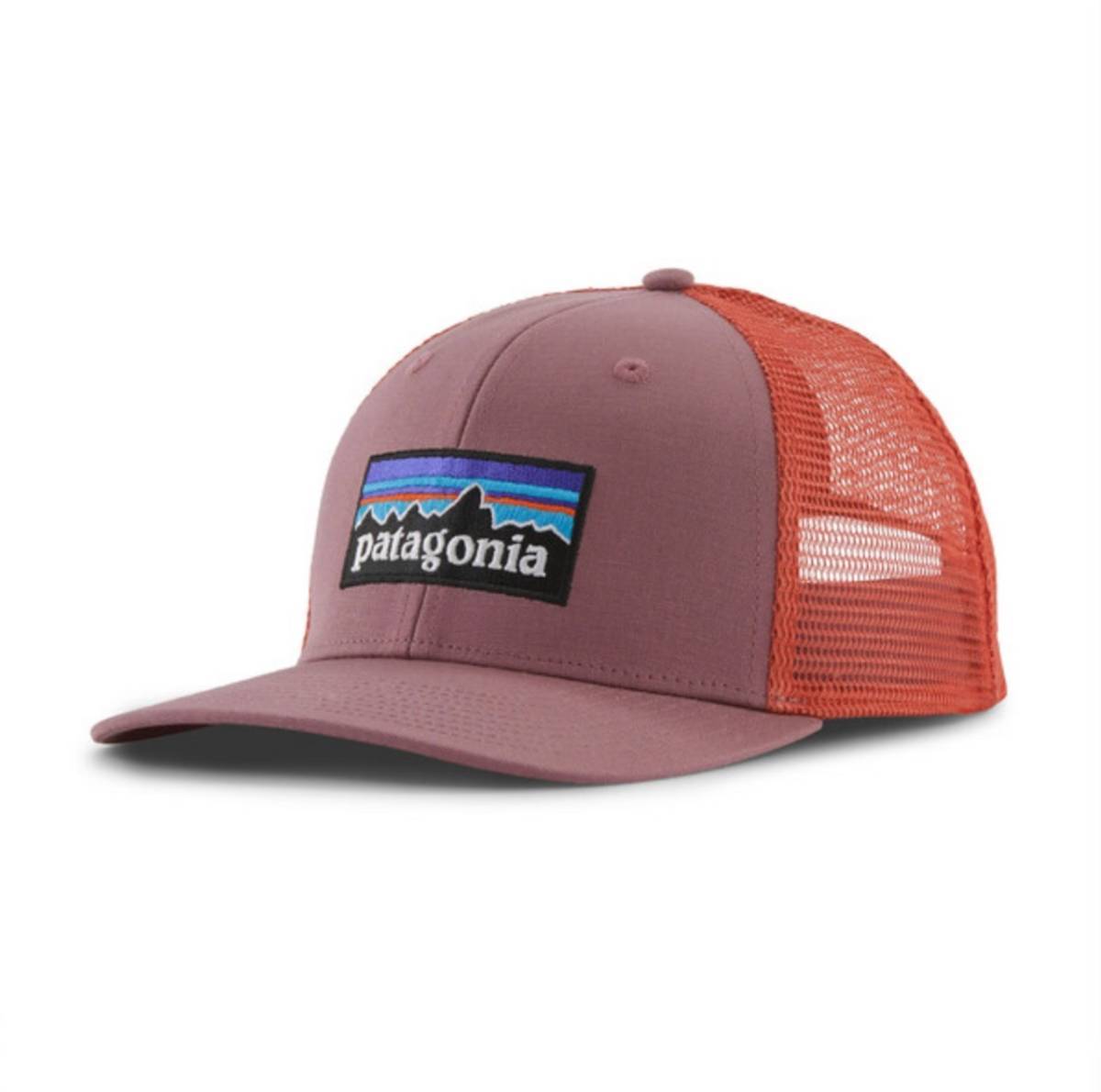 パタゴニア　Patagonia P-6 LOGO Trucker Hat 38289 EVENIG MAUVE OS ロゴ　トラッカー　ハット_画像1