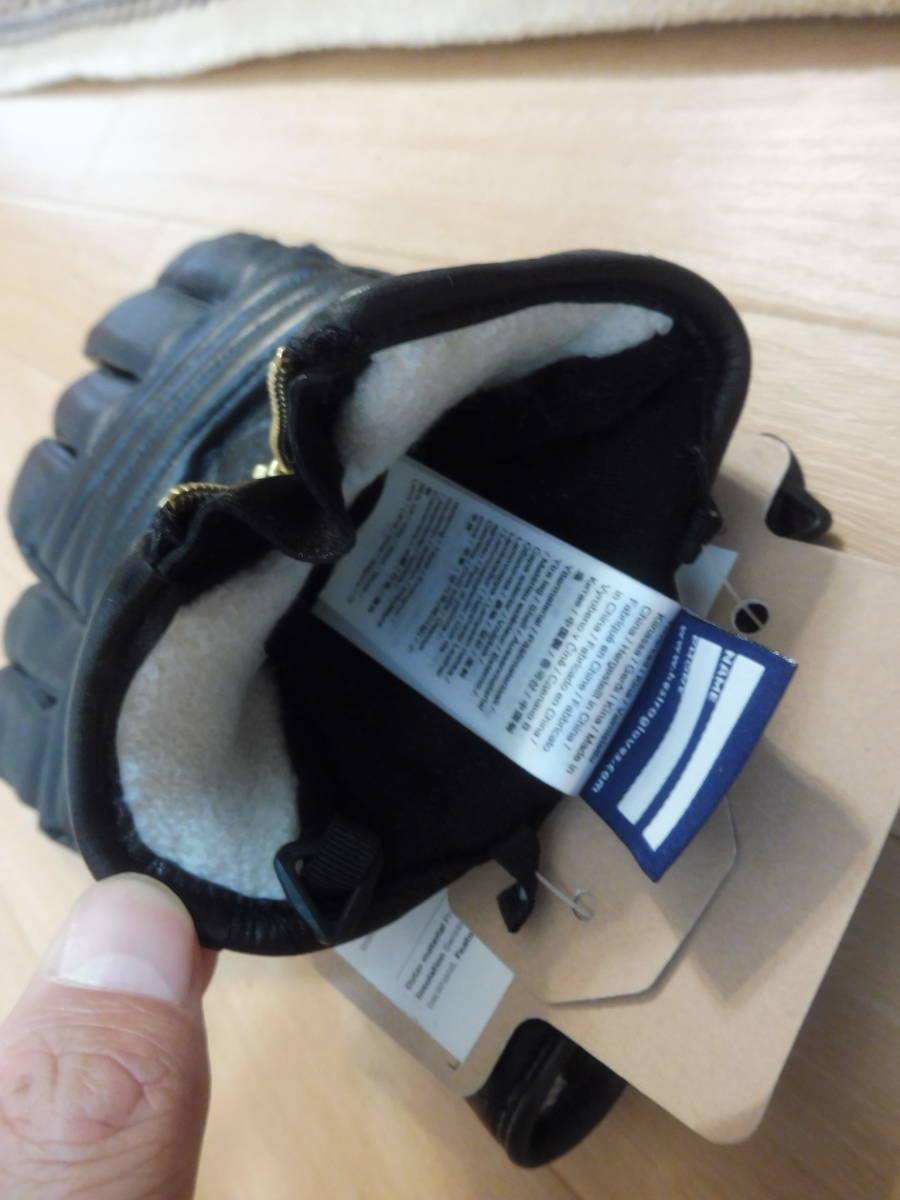 Hestra ヘストラ Leather Swisswool Classic Glove　レザー　スイスウール　クラシック　グローブ　9 Black_画像4