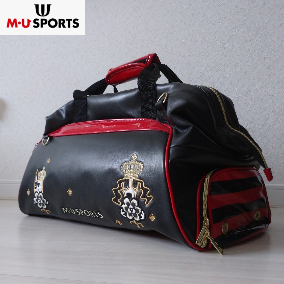 公式サイト ADMIRAL GOLF 合成皮革(PU)W47×D17×H30cm ネイビー