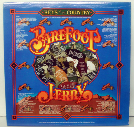 ○BAREFOOT JERRY／KEY TO THE COUNTRY 米オリジナル盤_画像2