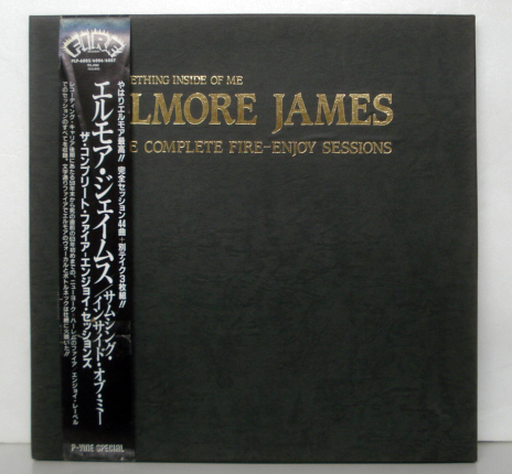 ○ELMORE JAMES／SOMETHING IN SIDE OF ME 日本盤 3LPBOXセット 帯付_画像1