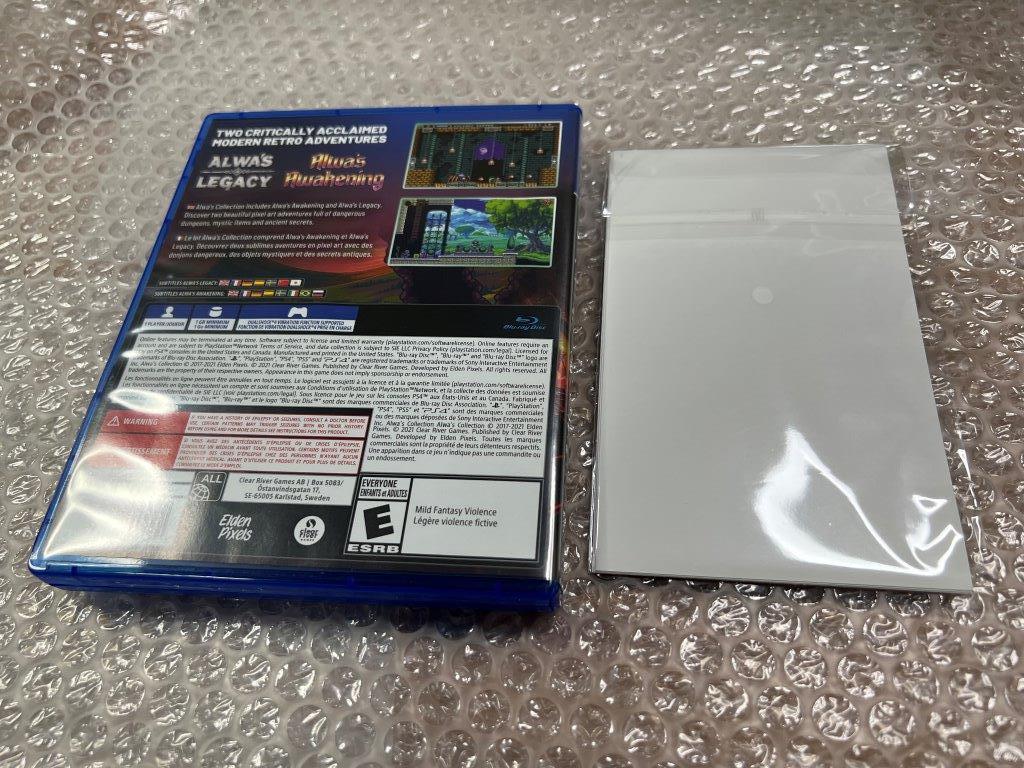 PS4 Alwa's Collection / アルワ・コレクション 中古美品 シール付属 北米版 送料無料 同梱可_画像2