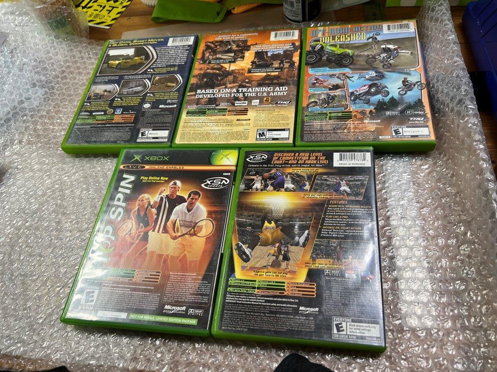 XBOX ソフト 北米版 5本セット プロジェクトゴッサム等 海外 輸入 完品 状態それなり 送料無料 同梱可 XBOX ソフト 北米版 5本セット プロジェクトゴッサム等 海外 輸入 完品 状態それなり 送料無料 同梱可
