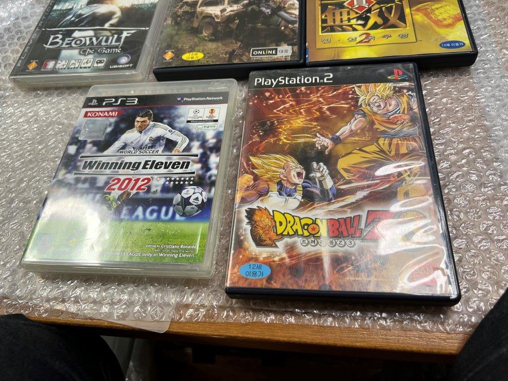 PS2/PS3 韓国版ソフト 5本セット ドラゴンボール等 海外 輸入 状態それなり 送料無料 同梱可_画像2