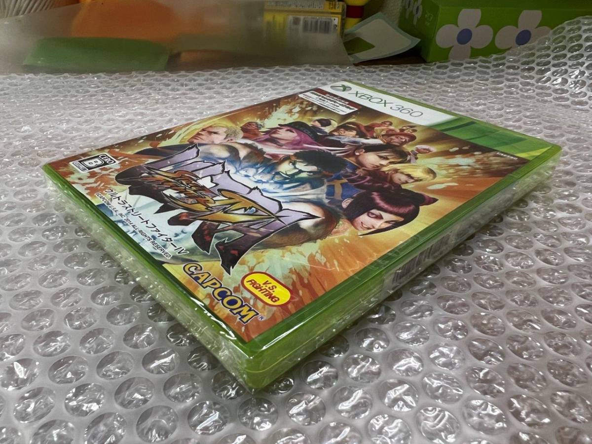 XBOX ウルトラ・ストリート・ファイターIV Ultra Street Fighter IV 新品未開封 美品 日焼けなし 送料無料 同梱可