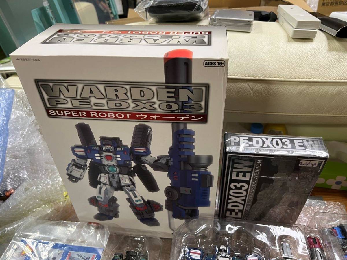 Warden / セレブロス PE-DX03 Perfect Effect + アドオンPE-DX03 トランスフォーマー 非常に良い状態 完品 送料無料 同梱可
