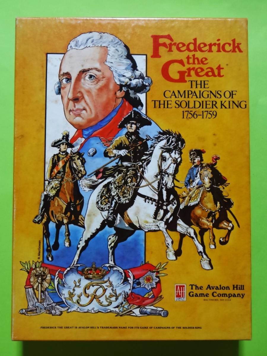 AH　Frederick the Great: The Campaigns of The Soldier King 1756-1759　和訳付