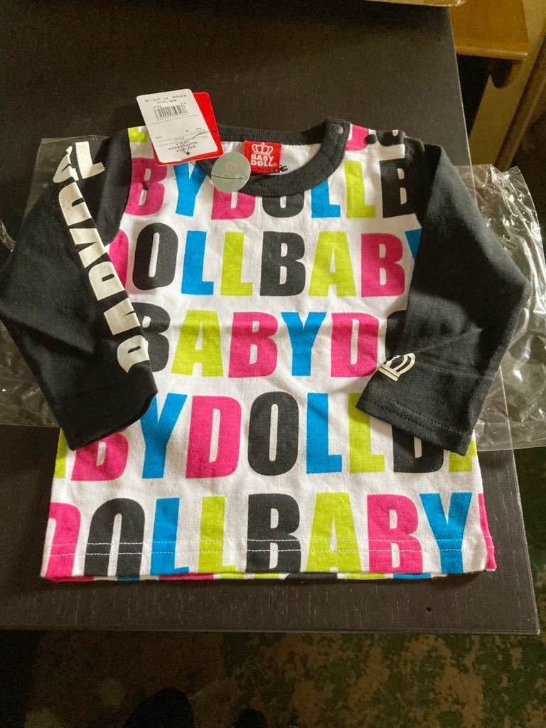 新品未使用☆（２）BABY DOLL 半袖Tシャツ　80cm_画像1