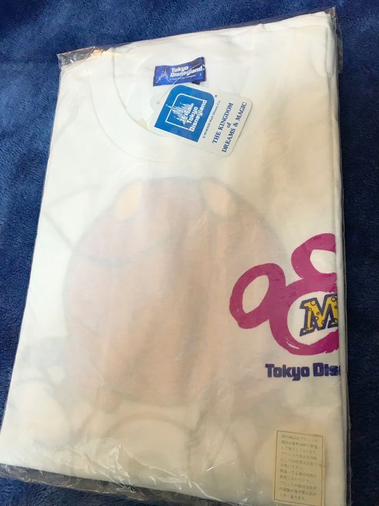 【28年前】1995 TDL 東京ディズニーランドMickey Mania ミッキーマニア　Tシャツ /Lサイズ 【新品未使用タグ付き　最安今週迄です