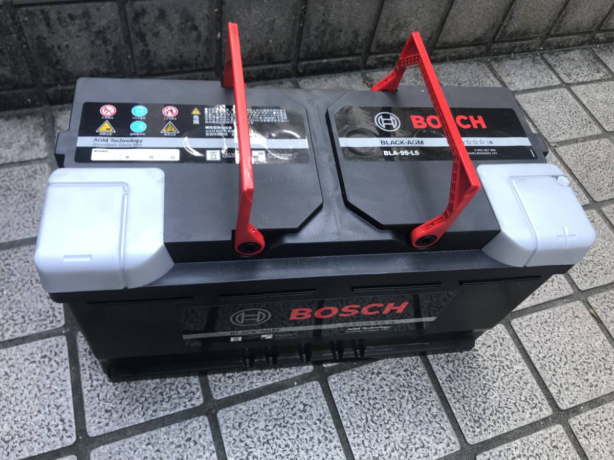 BOSCH BLACK AGM 欧州車用バッテリー BLA-95-L5_画像1