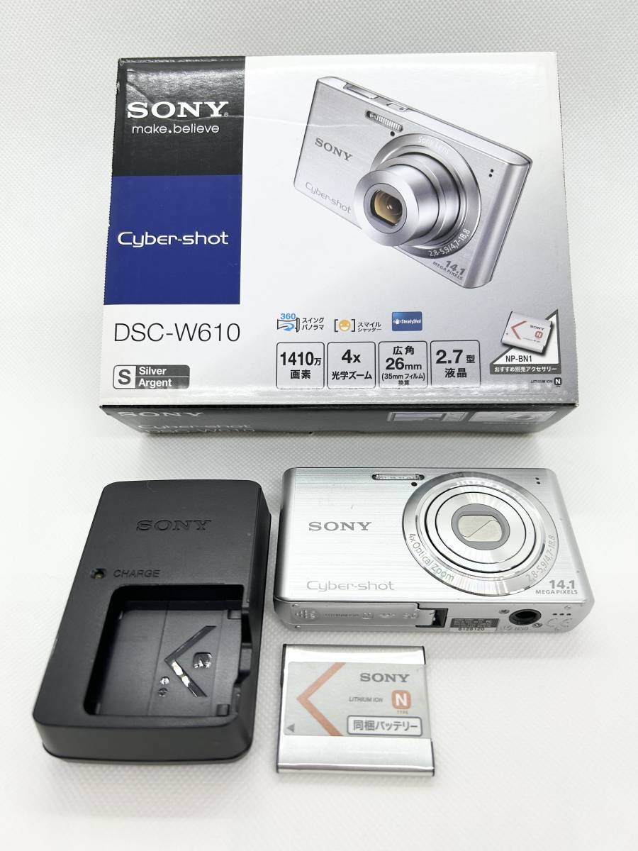 SONY Cyber−Shot W DSC-W610(S) デジカメ-