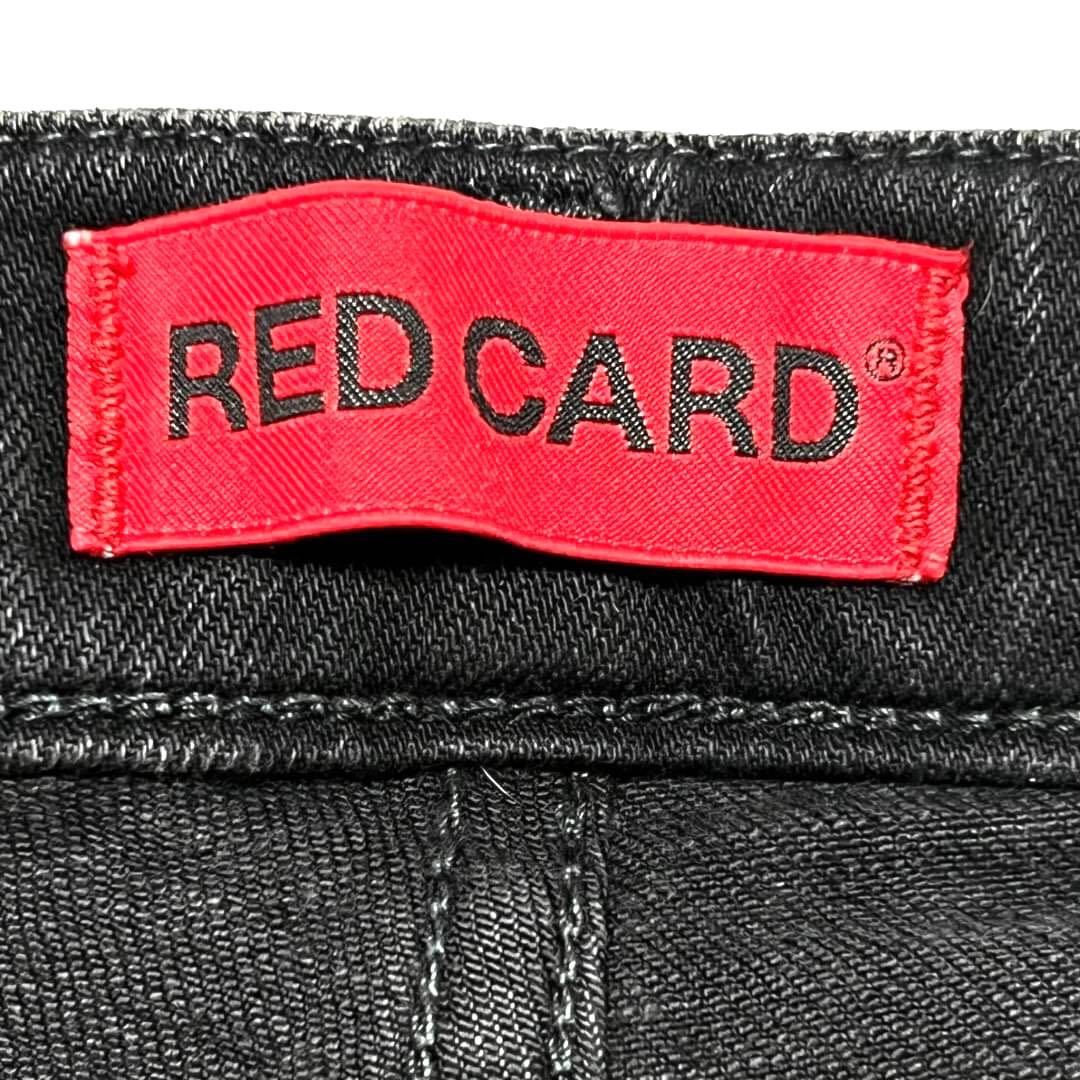 レッドカード RED CARD 44403HR Anniversary Highrise 黒 ストレッチ デニムパンツ サイズ24_画像6