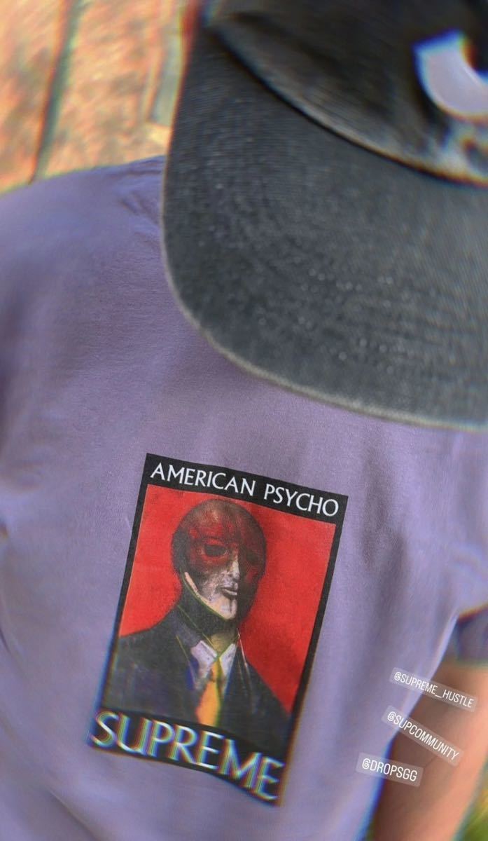 新品未使用】 23AW 24 新品 SUPREME シュプリーム AMERICAN PSYCHO TEE