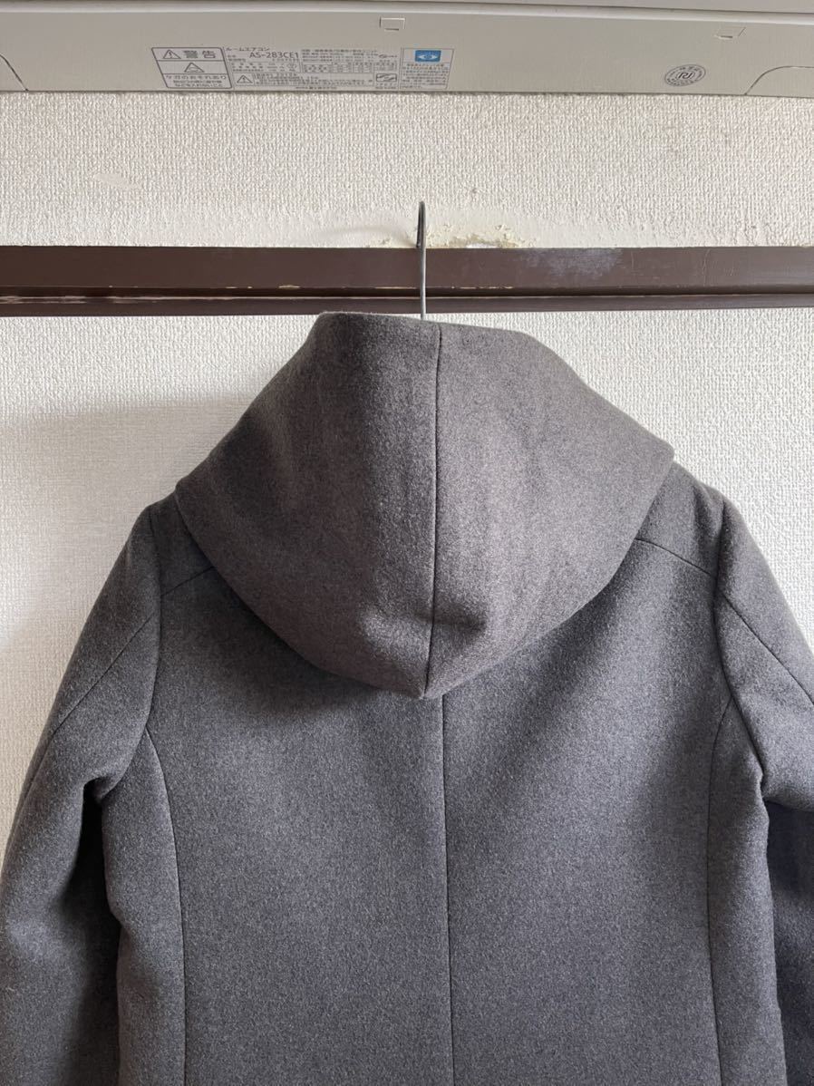 [ prompt decision ][ superior article ] KAZUYUKI KUMAGAI ATTACHMENTkazyuki bear gai Attachment wool melt mf- dead coat GREY gray color 