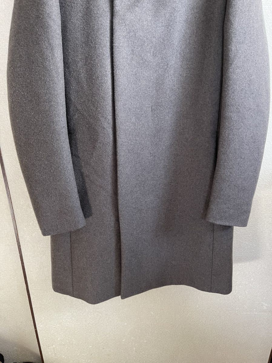 [ prompt decision ][ superior article ] KAZUYUKI KUMAGAI ATTACHMENTkazyuki bear gai Attachment wool melt mf- dead coat GREY gray color 