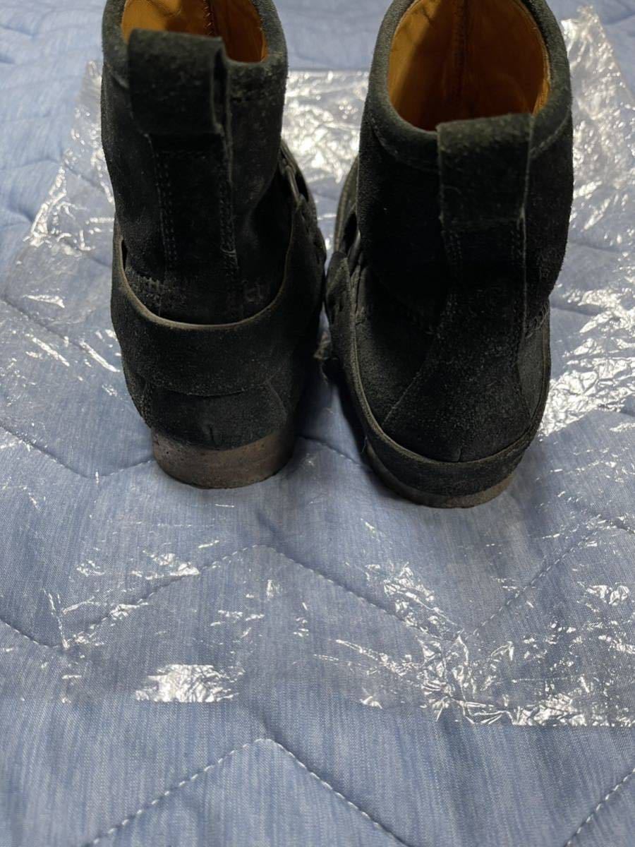 【即決早い者勝ち】 NUMBER NINE ナンバーナイン RING BOOTS リングブーツ 靴 くつ BLACK ブラック黒色_画像2