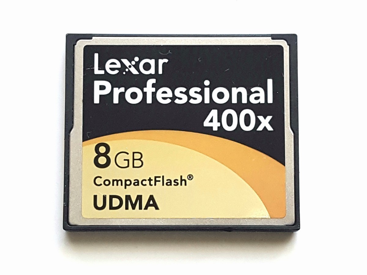 【2枚限り】☆美品☆ CFカード 8GB 400x レキサー プロフェッショナル Lexar Professional コンパクトフラッシュ CompactFlash Cardの画像3