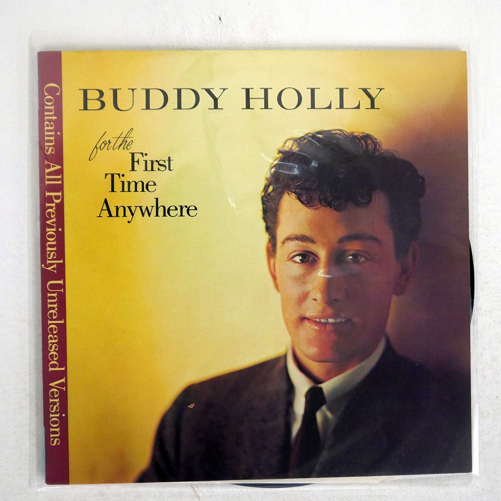 英 BUDDY HOLLY/FOR THE FIRST TIME ANYWHERE/MCA MCL1712 LP_画像1