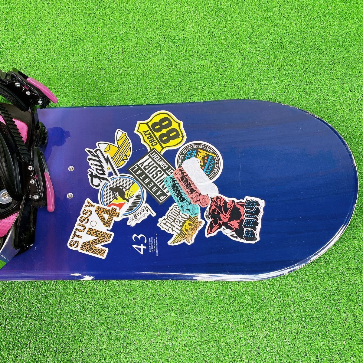 fur pure enjoyment スノーボードビンディング S/Mサイズ-