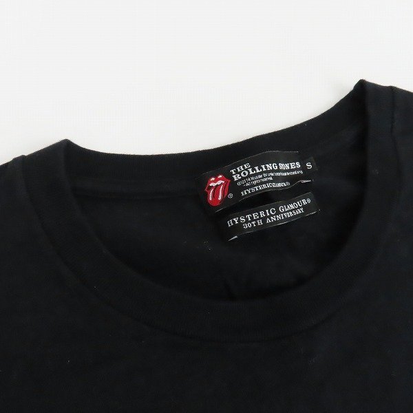 ☆HYSTERIC GLAMOUR/ヒステリックグラマー ROLLING STONES/ローリングストーンズ 30周年記念 プリント Tシャツ 0241CT32/S /LPL_画像4