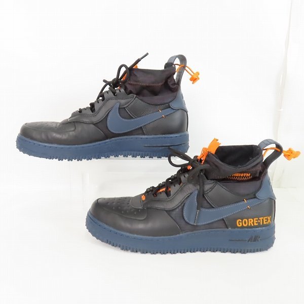 NIKE/ナイキ AIR FORCE1 HIGH GORE-TEX Thunder Blue/Bright Ceramic エアフォース ゴアテックス CQ7211-001/27.5 /080_画像4