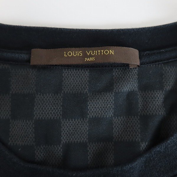 ☆LOUIS VUITTON/ルイヴィトン ダミエ ポケット 長袖 Tシャツ RM122D H1JR13JEI/L /LPL_画像3