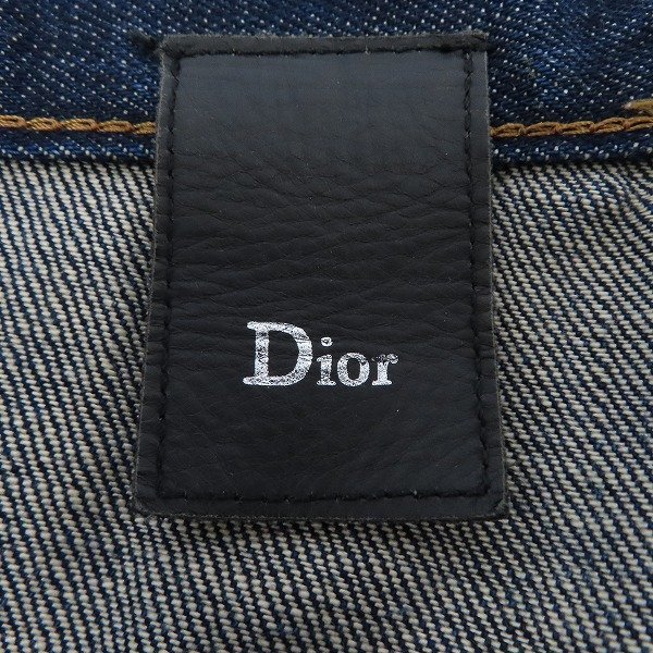 【JPタグ】Dior HOMME/ディオール オム クラッシュ加工 スキニーデニムパンツ ow31j2221591/27 /060_画像5