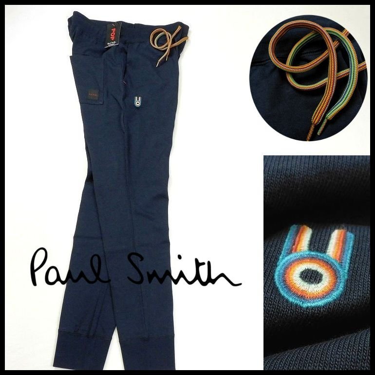 B2244a 新品 1円~ 正規品☆Paul Smith ポールスミス POP☆L 紺