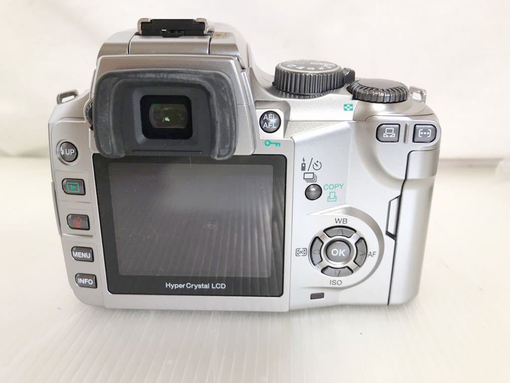 【G0688】OLYMPUS オリンパス　Digital SLR Ｃamera Ｅ-500 デジタルカメラ　デジタル一眼レフカメラ 　シルバー　箱入り未使用_画像7