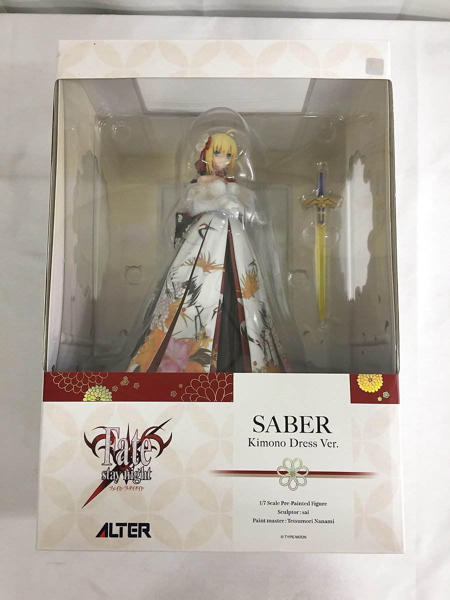未開封】Fate/stay night セイバー 着物ドレスVer. □-