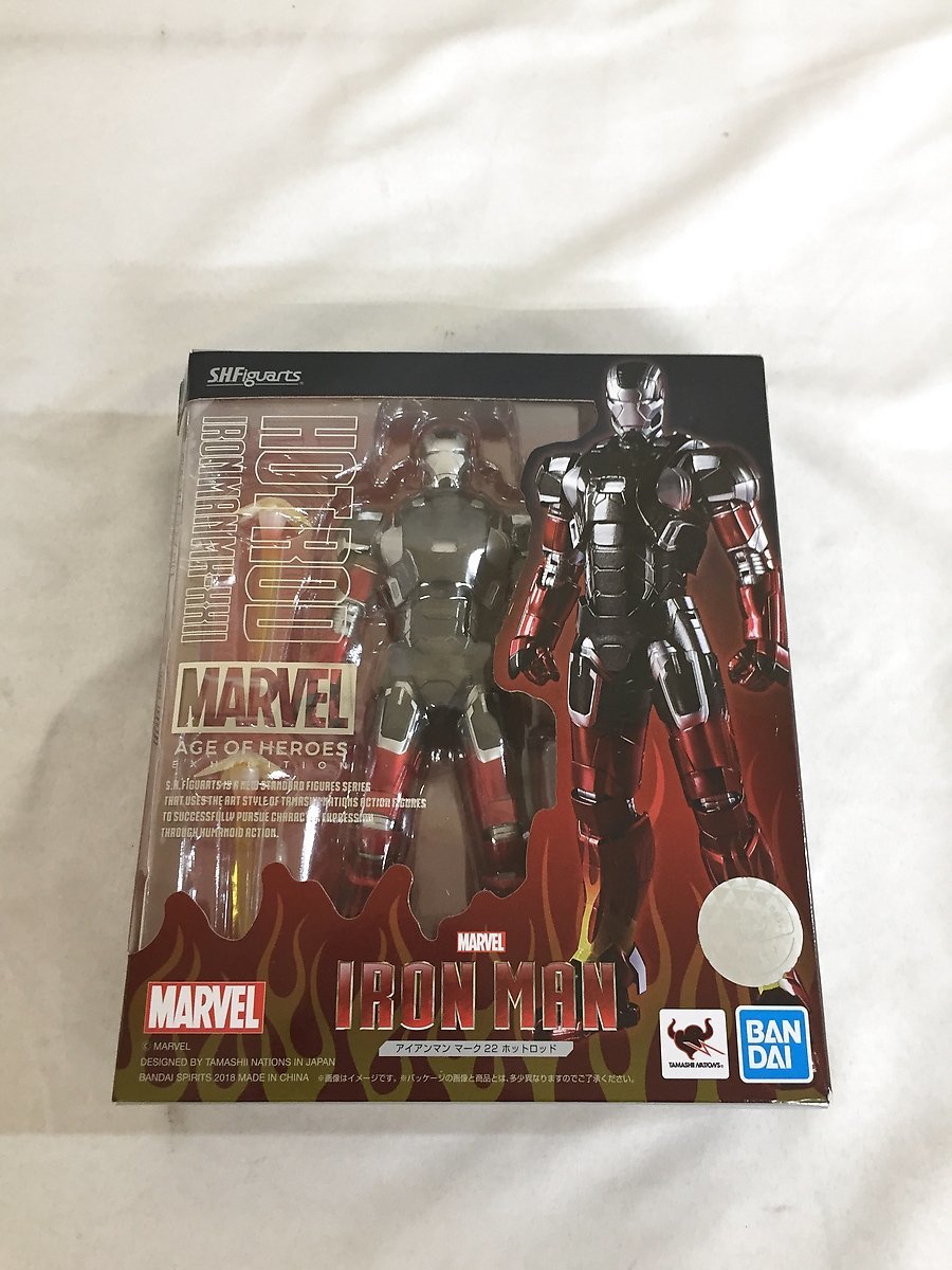 1円~】S.H.Figuarts アイアンマン マーク22 ホットロッド 「アイアン