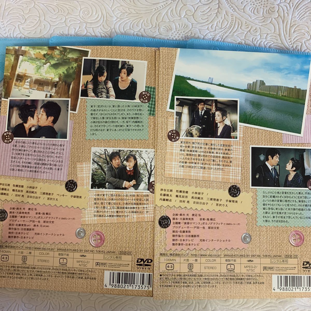 一番大切な人は誰ですか? 全4巻 レンタル版DVD　 岸谷五朗, 宮沢りえ, 牧瀬里穂, 小林涼子_画像2