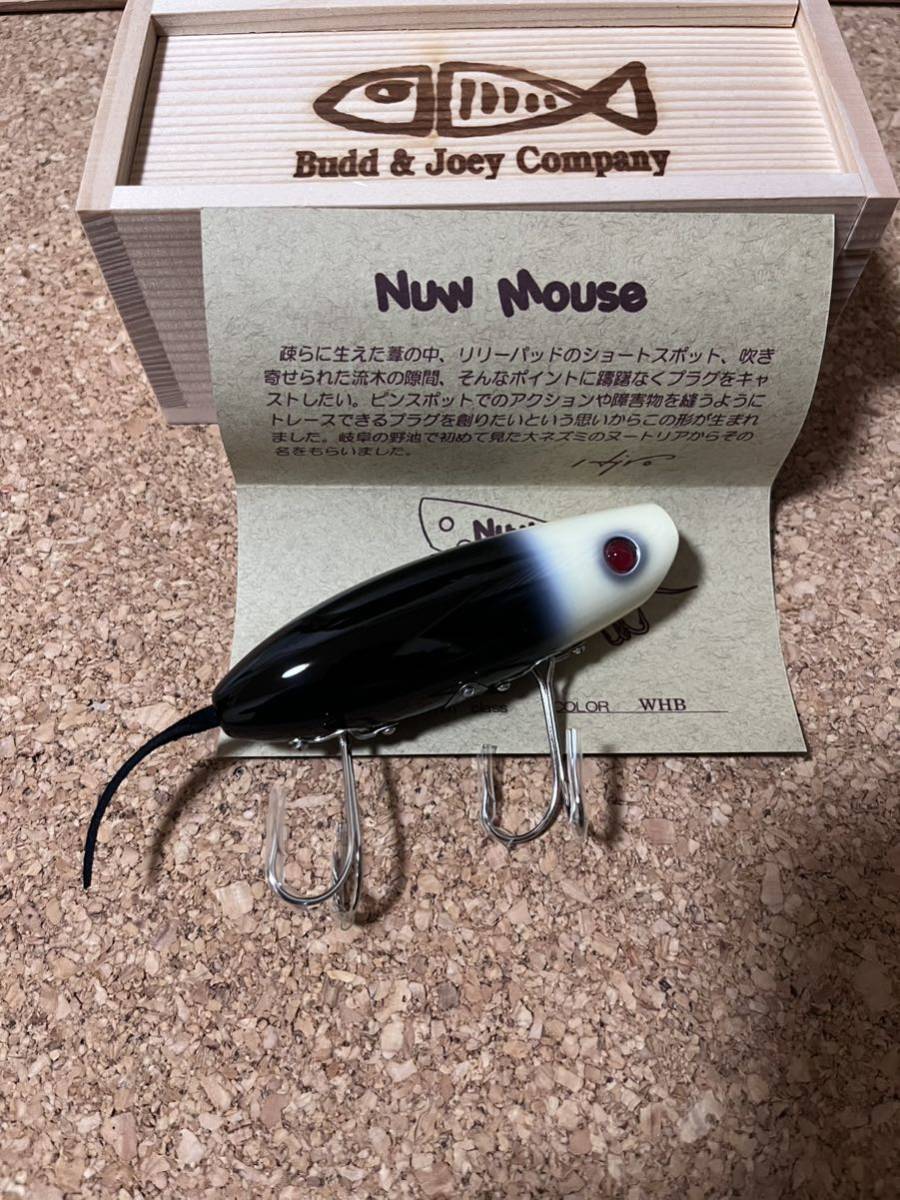 Budd&Joey ヌーマウス２２ ＷＨＢ 新品