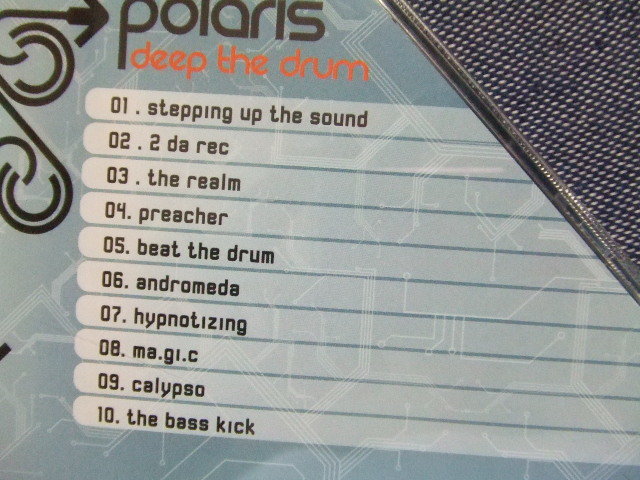 サイ・トランスCD★Polaris (3) ? Deep The Drum/Psy-Trance　　輸入盤★8枚同梱送料160円　　　ホ_画像4