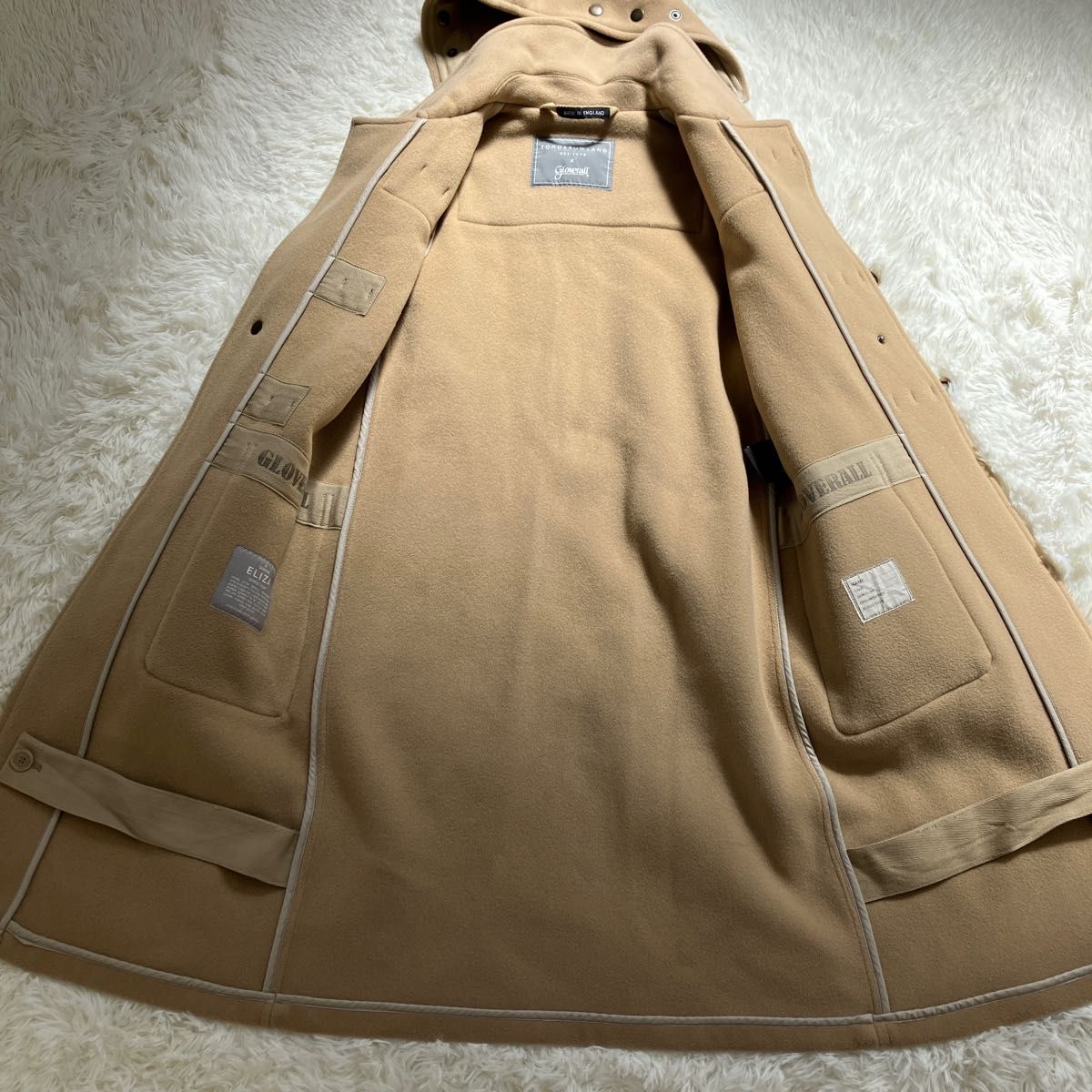 トゥモローランド×グローバーオール ELIZA ダッフルコート 英国製-