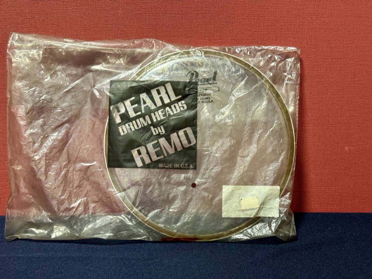 PEARL DRUM HEADS by REMO/8インチ！CLEAR/EMPEROR/BY REMO MADE IN U.S.A. JUNK！！_画像1