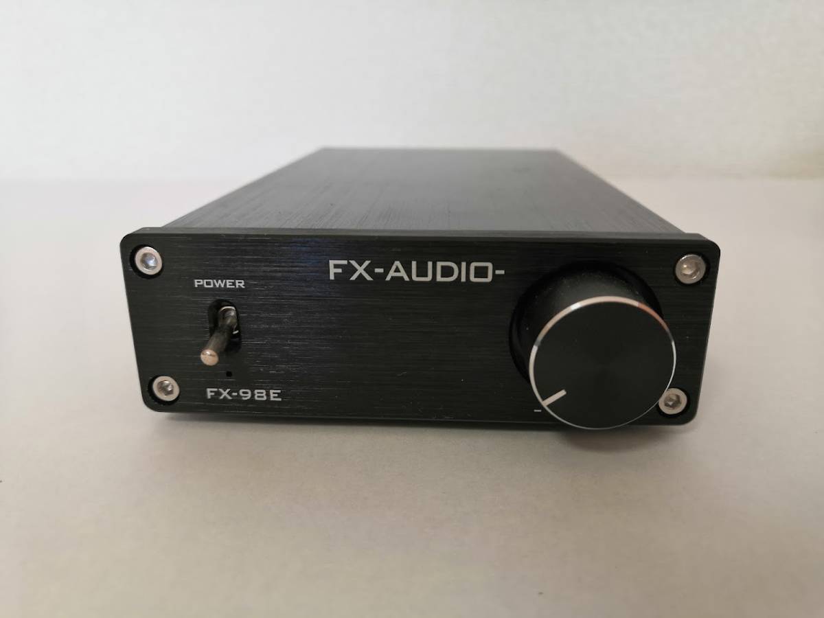 FX-AUDIO FX-98E 『ブラック』 TDA7498EデジタルアンプIC搭載 160Wハイパワーデジタルアンプ　ACアダプター付属_画像1