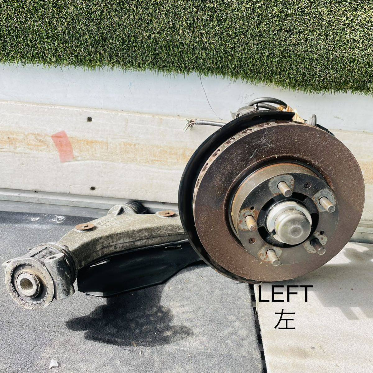  Porsche PORSCHE [{928}] original left Knuckle left lower arm left hub left side [{928-341-413-08}]