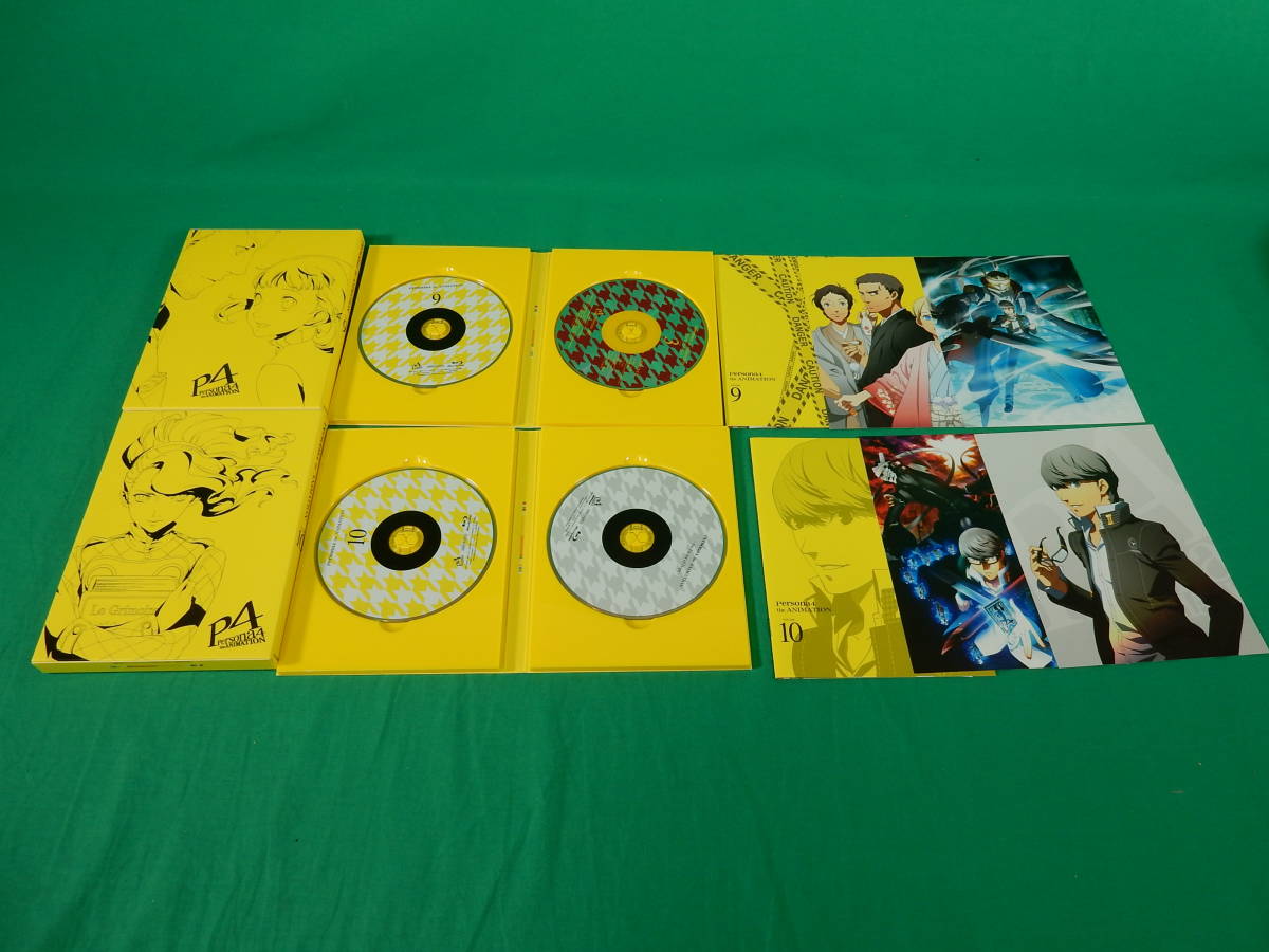 80/L430☆アニメBlu-ray☆Persona4 The Animation Vol.1～10:全10巻
